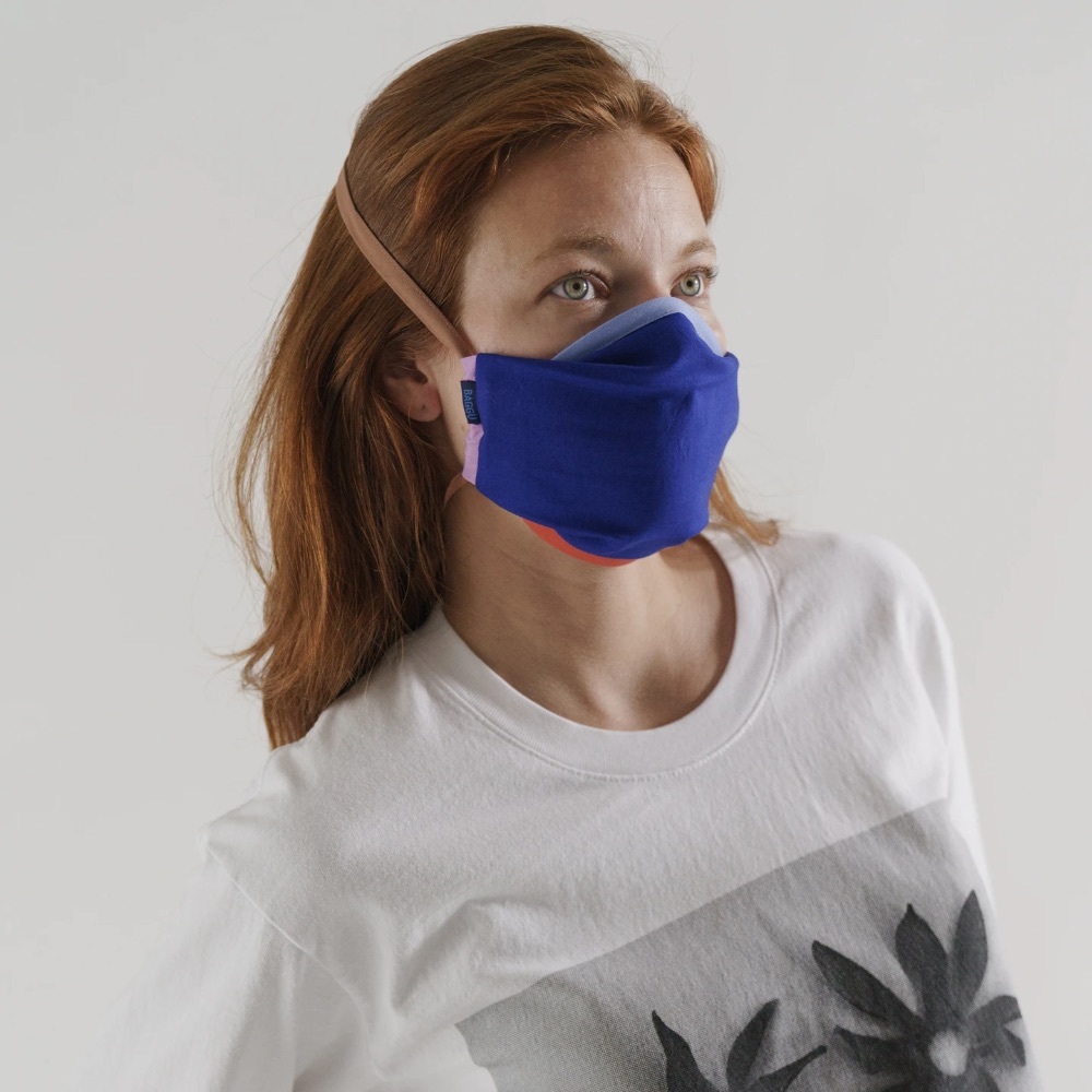 NWT Baggu Fabric Mask Set in Earth